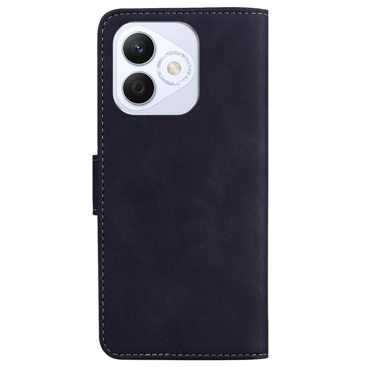 For Honor X60i Skin Feel Pure Color Flip Leather Phone Case