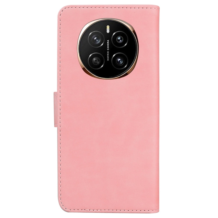 For Honor Magic7 Skin Feel Pure Color Flip Leather Phone Case