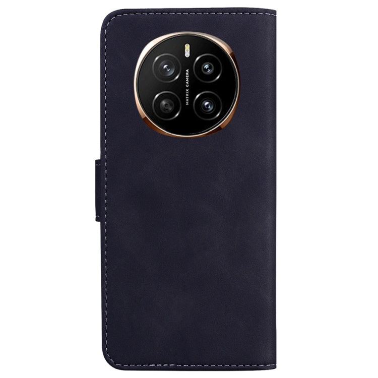 For Honor Magic7 Skin Feel Pure Color Flip Leather Phone Case