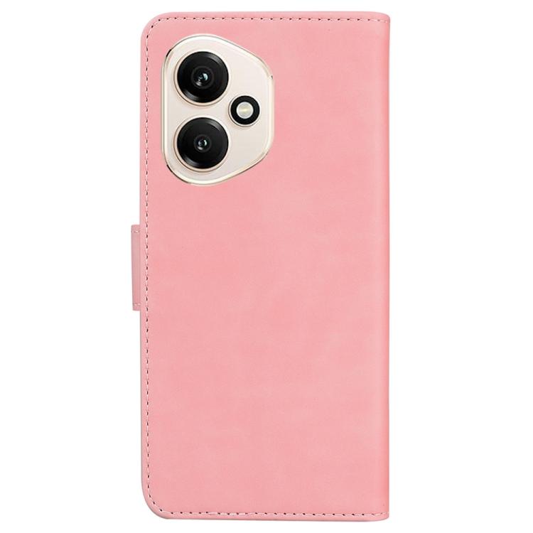 For Honor 400 Global 156.5mm Skin Feel Pure Color Flip Leather Phone Case