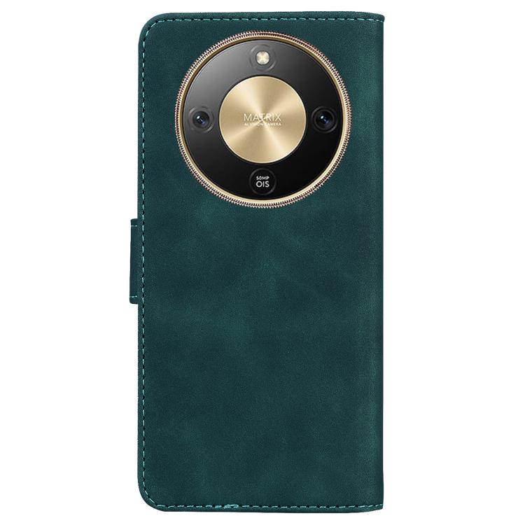 For Honor X70 5G Skin Feel Pure Color Flip Leather Phone Case