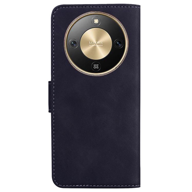 For Honor X70 5G Skin Feel Pure Color Flip Leather Phone Case