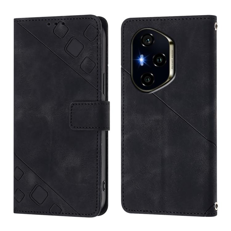 For Honor 300 Pro 5G / 300 Ultra Skin-feel Embossed Leather Phone Case