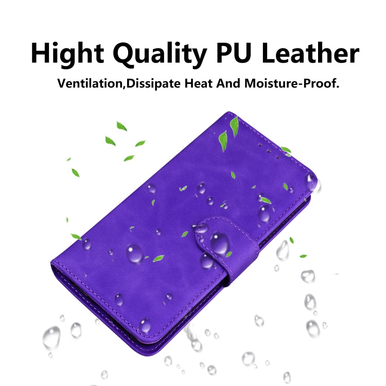 For OnePlus Nord CE4 5G Skin Feel Pure Color Flip Leather Phone Case