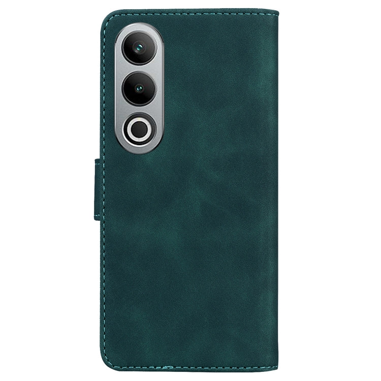 For OnePlus Nord CE4 5G Skin Feel Pure Color Flip Leather Phone Case