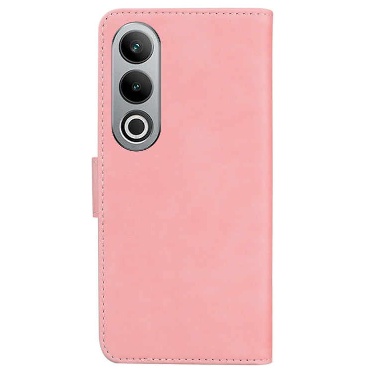 For OnePlus Nord CE4 5G Skin Feel Pure Color Flip Leather Phone Case