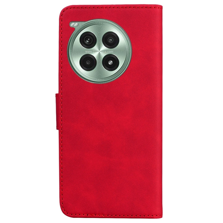 For OnePlus Ace 3 Pro Skin Feel Pure Color Flip Leather Phone Case