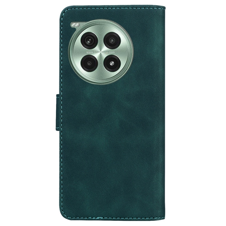 For OnePlus Ace 3 Pro Skin Feel Pure Color Flip Leather Phone Case