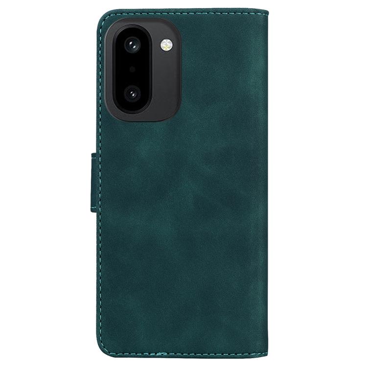 For OnePlus 15R / Ace 6 / Ace 6T Skin Feel Pure Color Flip Leather Phone Case