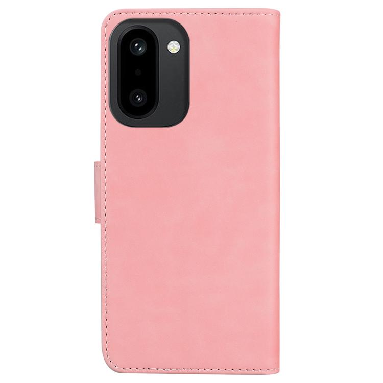 For OnePlus 15R / Ace 6 / Ace 6T Skin Feel Pure Color Flip Leather Phone Case
