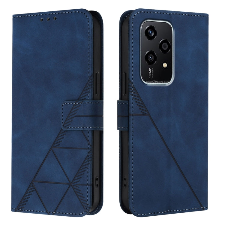 For Honor 200 Lite Global Crossbody 3D Embossed Flip Leather Phone Case