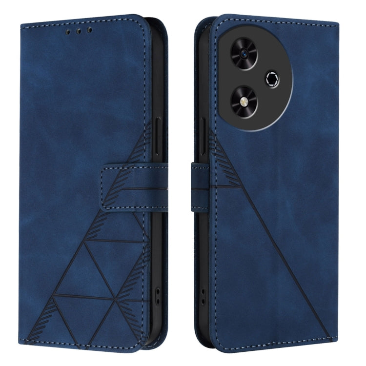 For Honor Play 50 Crossbody 3D Embossed Flip Leather Phone Case