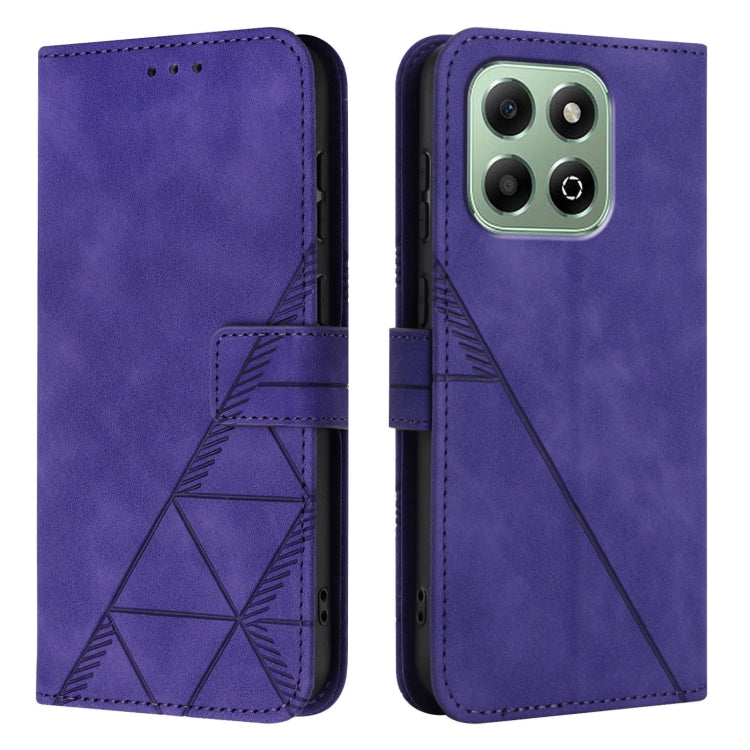 For Honor X6b Crossbody 3D Embossed Flip Leather Phone Case