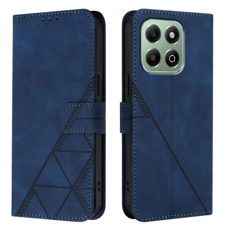 For Honor X6b Crossbody 3D Embossed Flip Leather Phone Case
