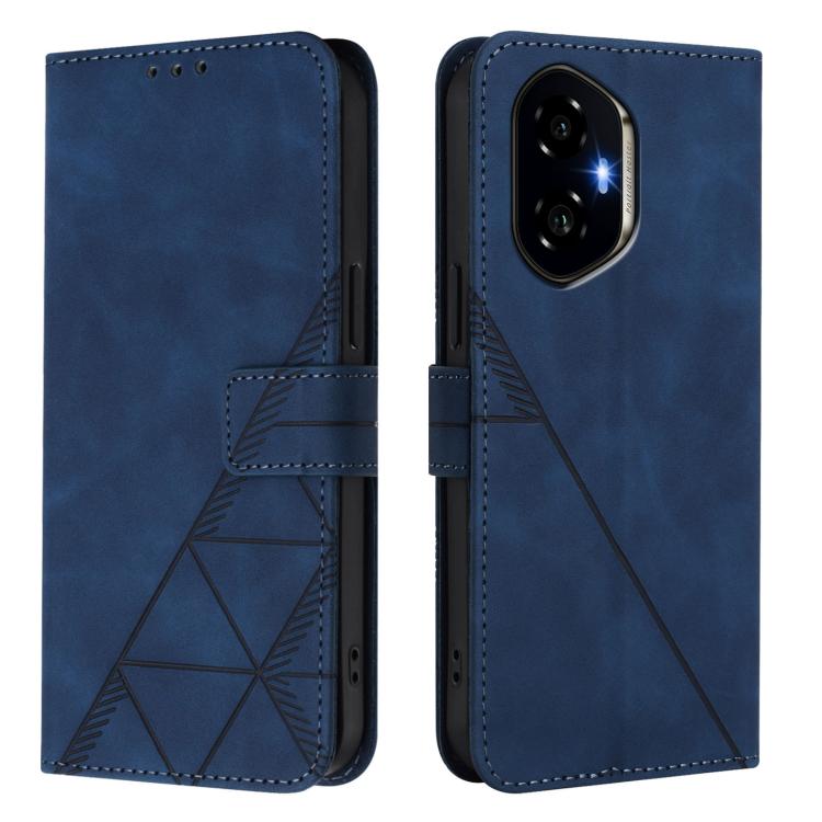 For Honor 300 Crossbody 3D Embossed Flip Leather Phone Case