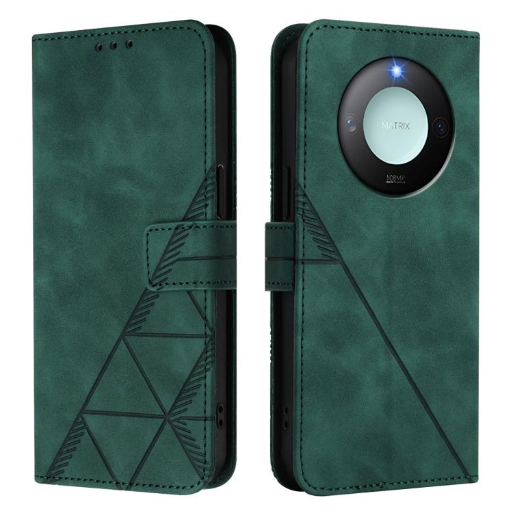 For Honor X9C Smart Global Crossbody 3D Embossed Flip Leather Phone Case