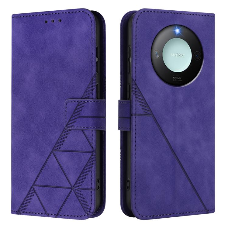 For Honor X9C Smart Global Crossbody 3D Embossed Flip Leather Phone Case