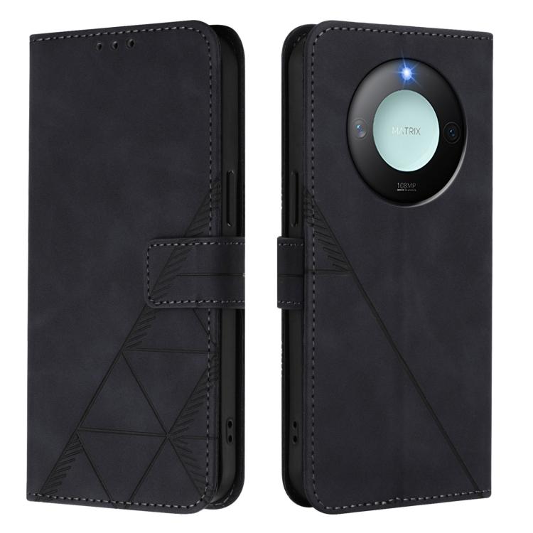 For Honor X9C Smart Global Crossbody 3D Embossed Flip Leather Phone Case