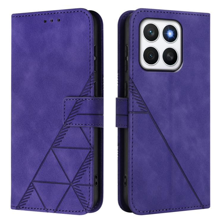 For Honor X8c 4G Global Crossbody 3D Embossed Flip Leather Phone Case