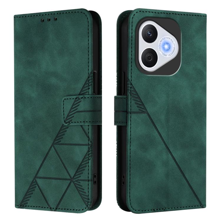 For Honor 400 Lite Global Crossbody 3D Embossed Flip Leather Phone Case