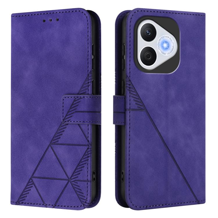 For Honor 400 Lite Global Crossbody 3D Embossed Flip Leather Phone Case