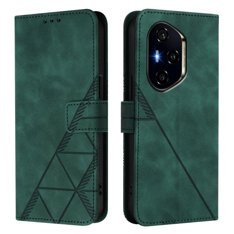 For Honor 400 Global 156.5mm Crossbody 3D Embossed Flip Leather Phone Case