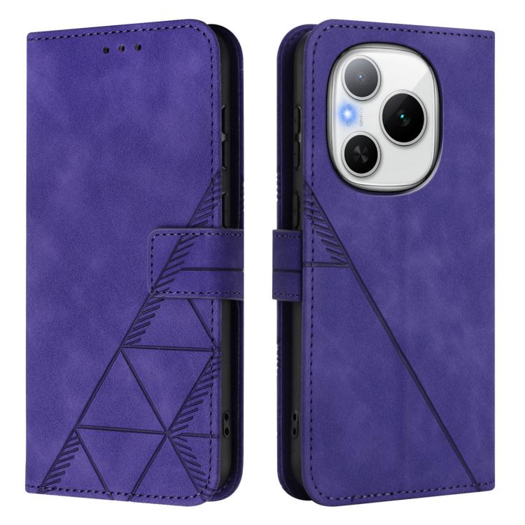 For Honor Power 5G Crossbody 3D Embossed Flip Leather Phone Case