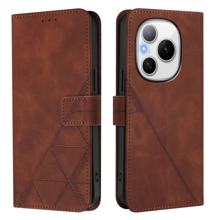 For Honor Power 5G Crossbody 3D Embossed Flip Leather Phone Case