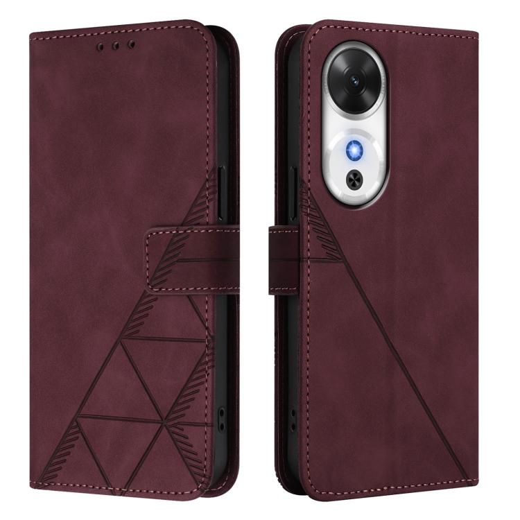 For Honor Play 60 5G Crossbody 3D Embossed Flip Leather Phone Case
