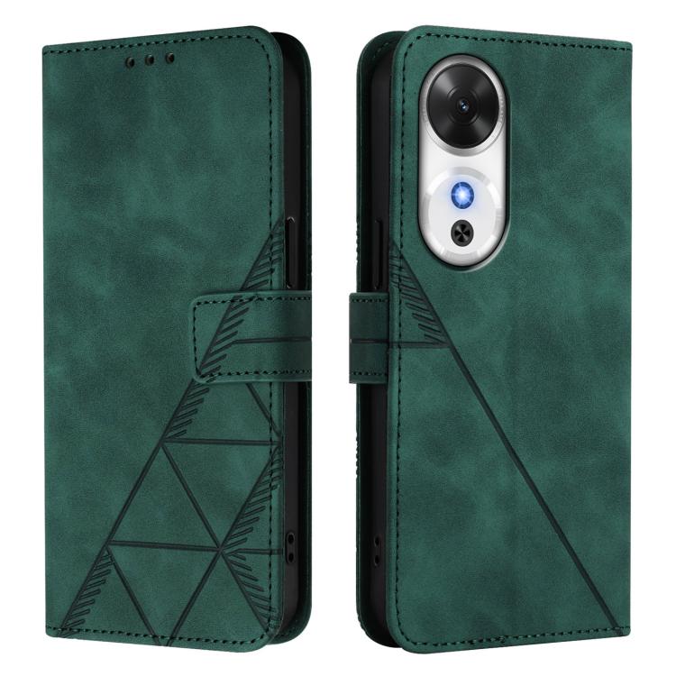 For Honor Play 60 5G Crossbody 3D Embossed Flip Leather Phone Case