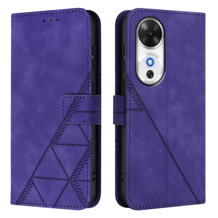 For Honor Play 60 5G Crossbody 3D Embossed Flip Leather Phone Case