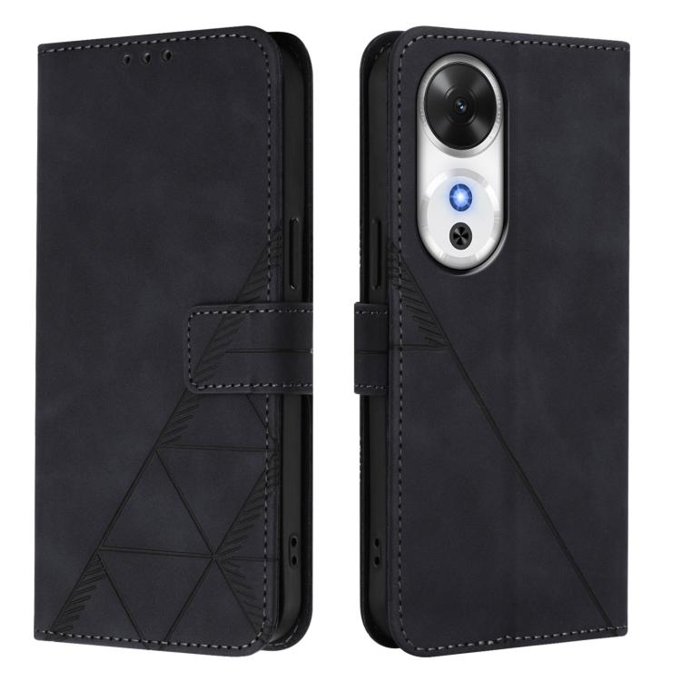 For Honor Play 60 5G Crossbody 3D Embossed Flip Leather Phone Case