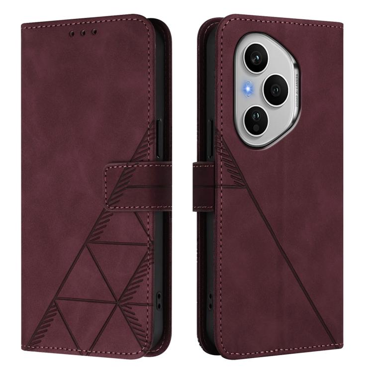 For Honor 400 Pro Global 160.8mm Crossbody 3D Embossed Flip Leather Phone Case