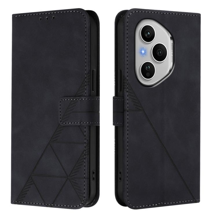 For Honor 400 Pro Global 160.8mm Crossbody 3D Embossed Flip Leather Phone Case