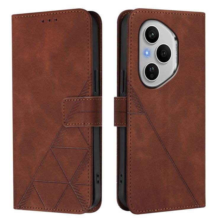 For Honor 400 Pro Global 160.8mm Crossbody 3D Embossed Flip Leather Phone Case