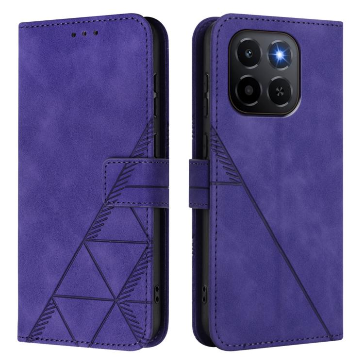 For Honor X6c 4G Crossbody 3D Embossed Flip Leather Phone Case