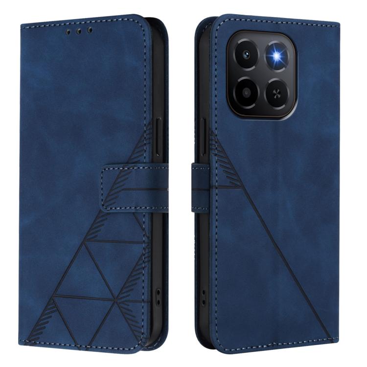 For Honor X6c 4G Crossbody 3D Embossed Flip Leather Phone Case