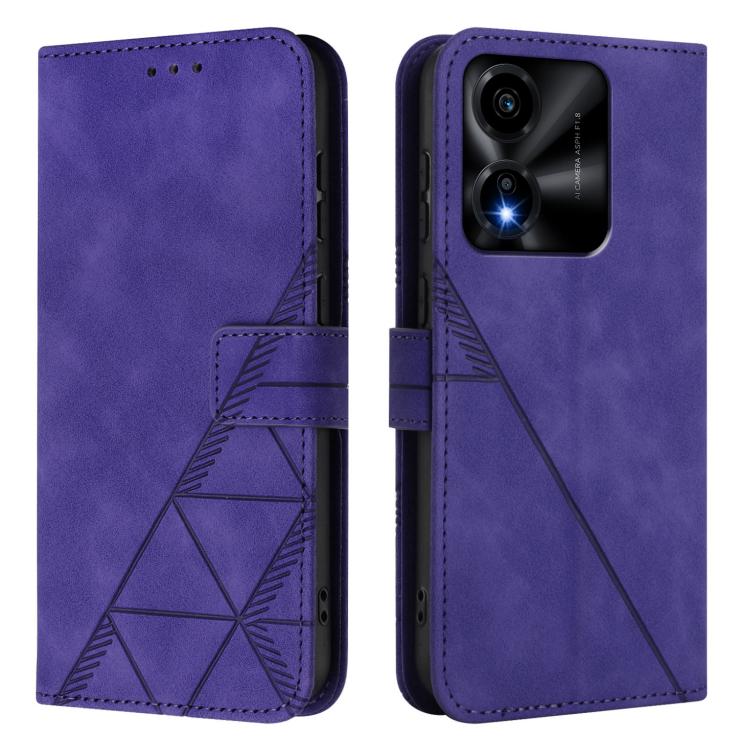 For Honor X5c Plus Crossbody 3D Embossed Flip Leather Phone Case