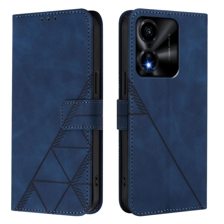 For Honor X5c Plus Crossbody 3D Embossed Flip Leather Phone Case