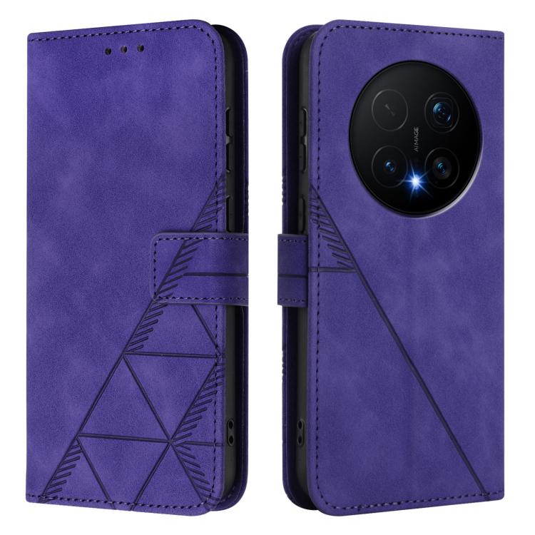 For Honor Magic8 Pro Crossbody 3D Embossed Flip Leather Phone Case