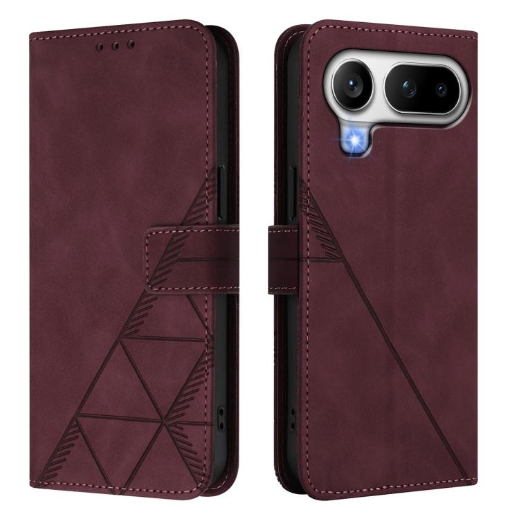 For Honor Magic8 Pro Air Crossbody 3D Embossed Flip Leather Phone Case