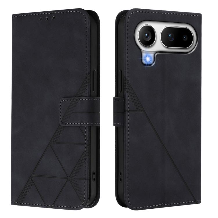 For Honor Magic8 Pro Air Crossbody 3D Embossed Flip Leather Phone Case