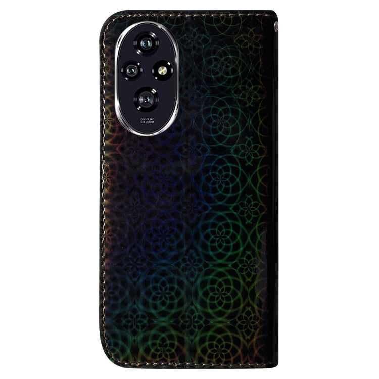 For Honor 200 5G Colorful Magnetic Buckle Leather Phone Case