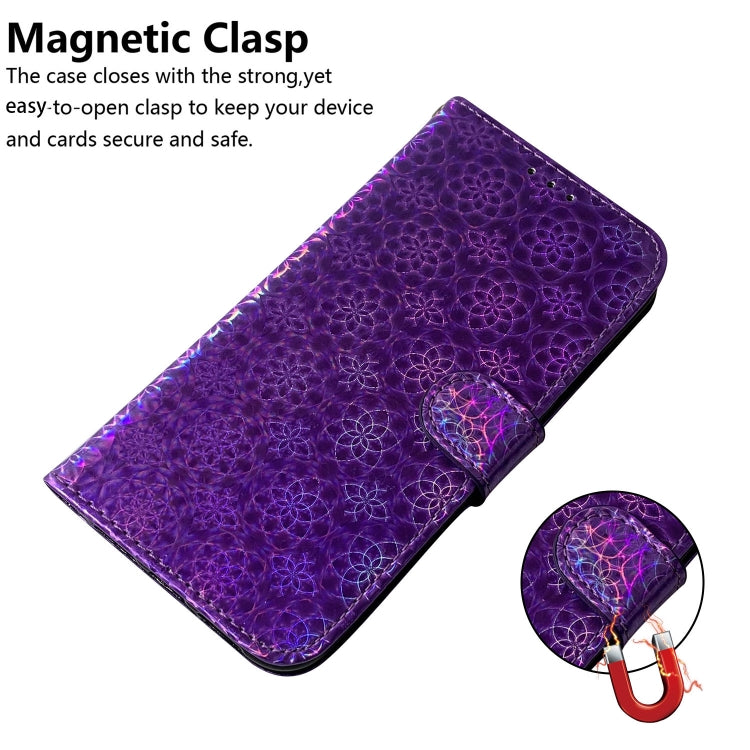 For Honor 200 Lite Global Colorful Magnetic Buckle Leather Phone Case