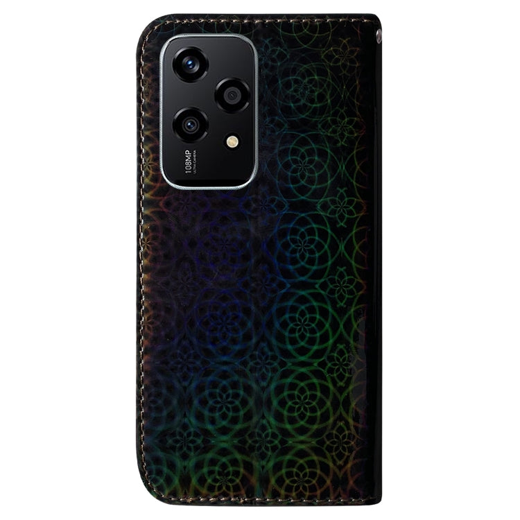For Honor 200 Lite Global Colorful Magnetic Buckle Leather Phone Case