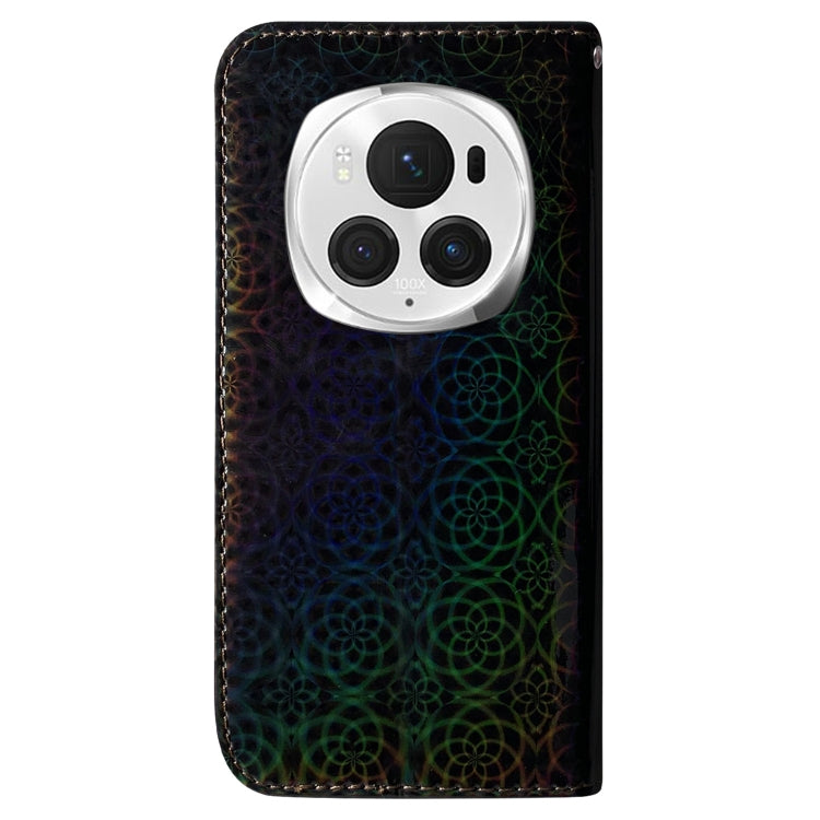 For Honor Magic6 Pro Colorful Magnetic Buckle Leather Phone Case