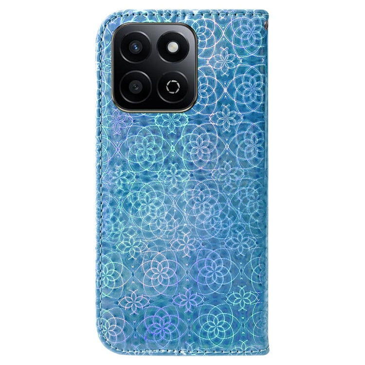 For Honor Play 60 Plus Colorful Magnetic Buckle Leather Phone Case