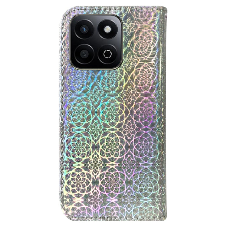 For Honor Play 60 Plus Colorful Magnetic Buckle Leather Phone Case