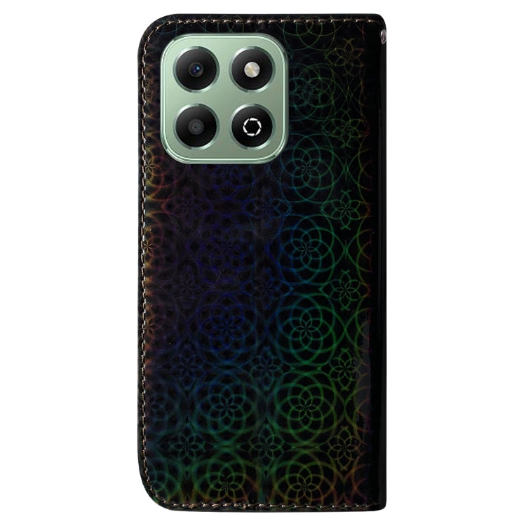 For Honor X6b Colorful Magnetic Buckle Leather Phone Case