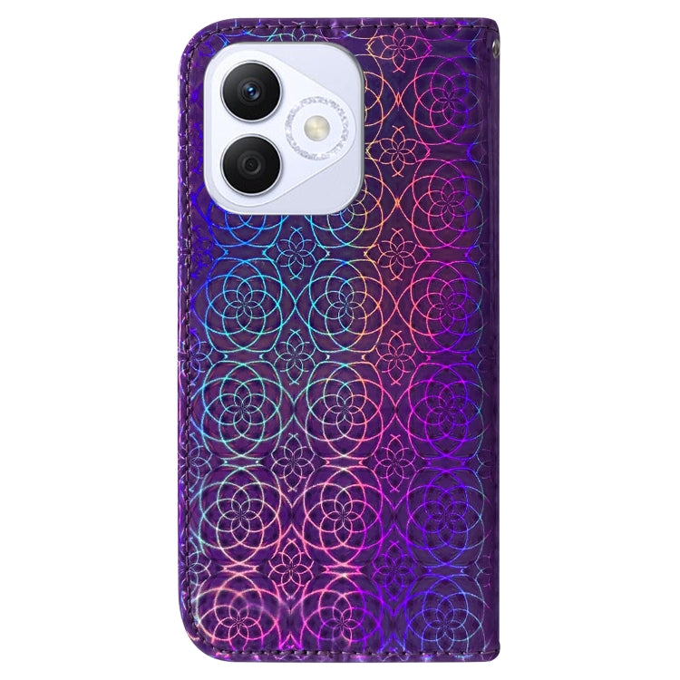 For Honor X60i Colorful Magnetic Buckle Leather Phone Case